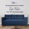 Sofá Sofás Home Mateo 3 Cuerpos Azul