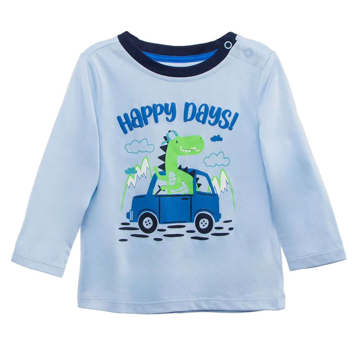 Polera Manga Larga de Algodón Chess Baby