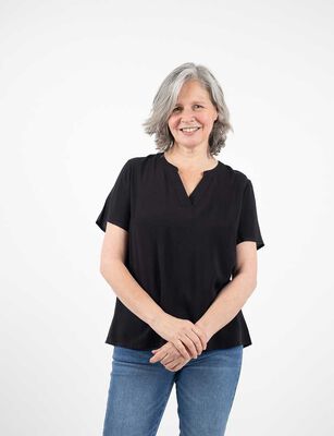 Imagen 1 del producto Blusa Manga Corta Mujer Portman Club Blanco, Navy, Negro, Rojo