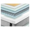 Cama Europea Latam Home 1,5 Plazas Cannon Palo Rosa