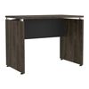 Escritorio Recto TuHome Home Office Negro Soft Coñac