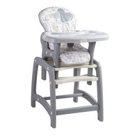 Silla de Comer Portatil Kinder SX Gris Bebesit