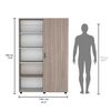 Clóset TuHome ECO 1220 1 Puerta Bardolino Blanco