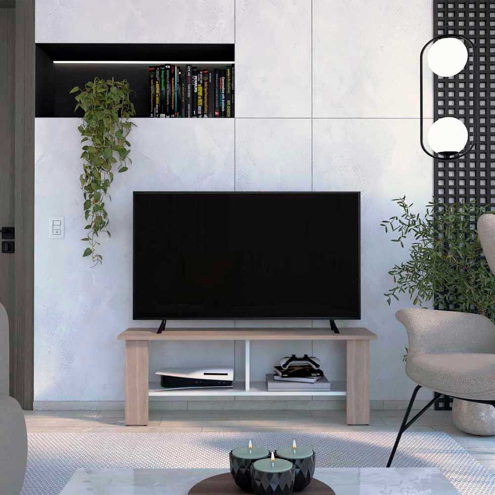 Rack TV TuHome Navia Hasta 50" Bardolino Blanco