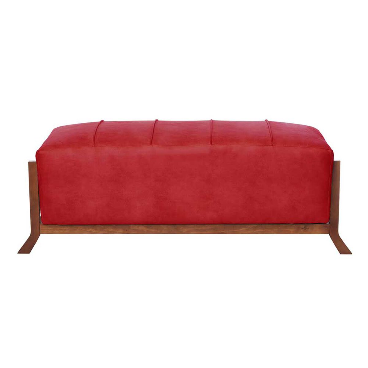Banqueta Latam Home Marsella Cuero Kentucky Rojo