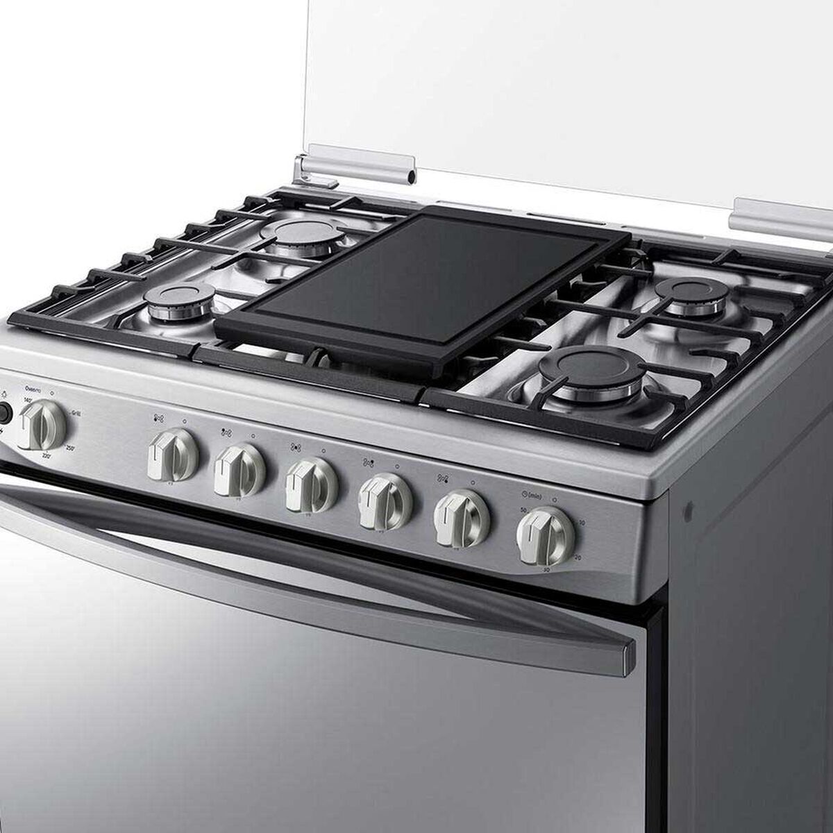 Cocina a Gas Samsung NX52A7422CS/ZS 5 Quemadores