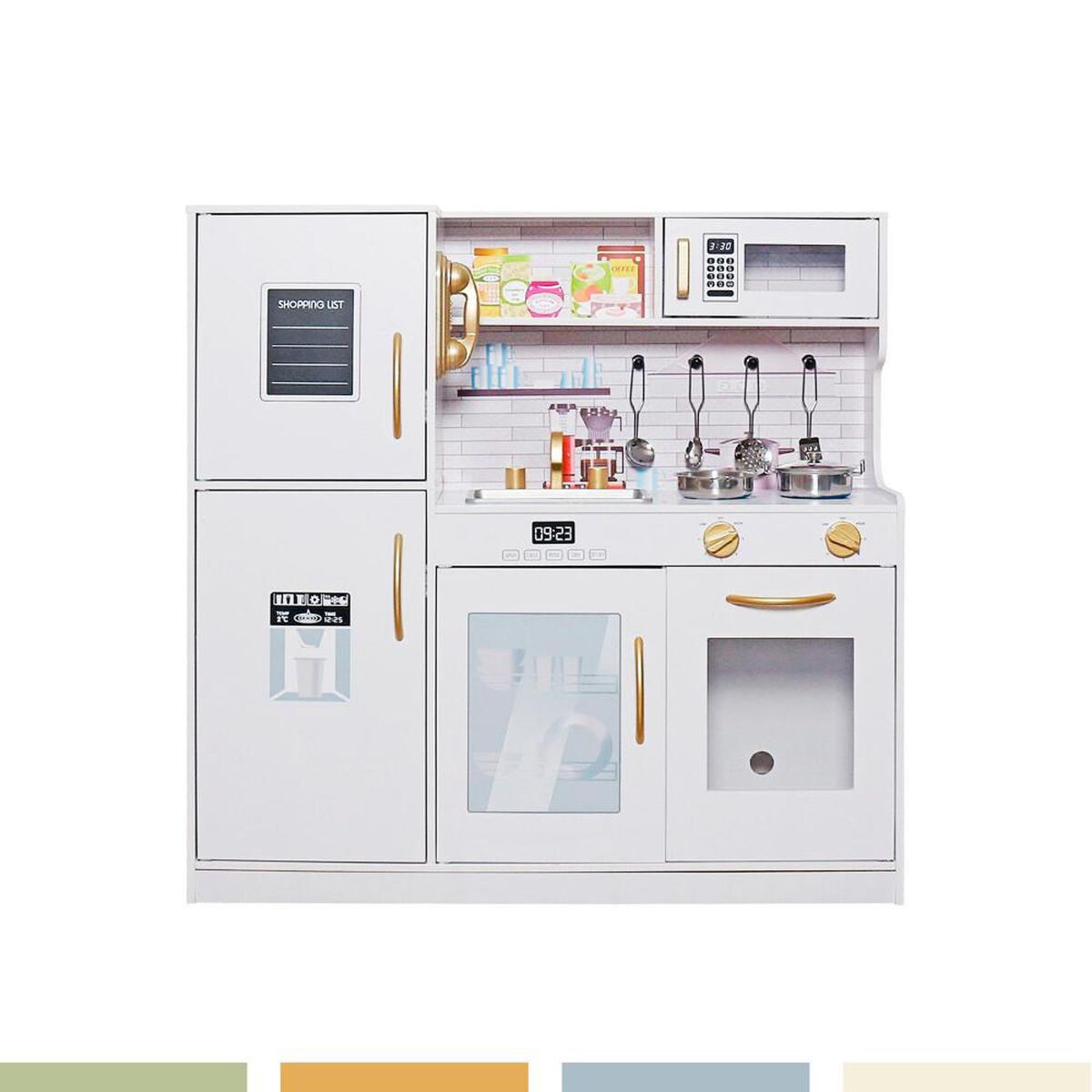 Cocina de Juguete Infantil Madera Accesorios Band&uacute;