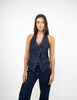 Blazer Gillet Denim Mujer Icono