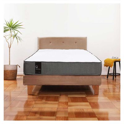 Imagen 1 del producto Cama Europea Latam Home 1,5 Plazas Zen Best Beige
