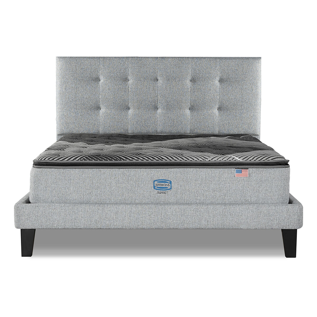 Cama Europea Simmons King Sunset