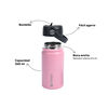 Botella Lhotse Térmica Rosado 360 ml