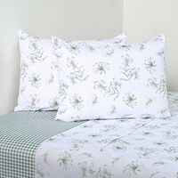 Juego de Sábanas Elements & Co 2 Plazas 200 Hilos Bouquet