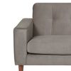 Sofá Seccional Derecho Latam Home Salermo Tela Velvet 3 Cuerpos Gris