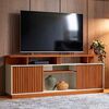Rack TV Yardas Orlando Hasta 75" Café