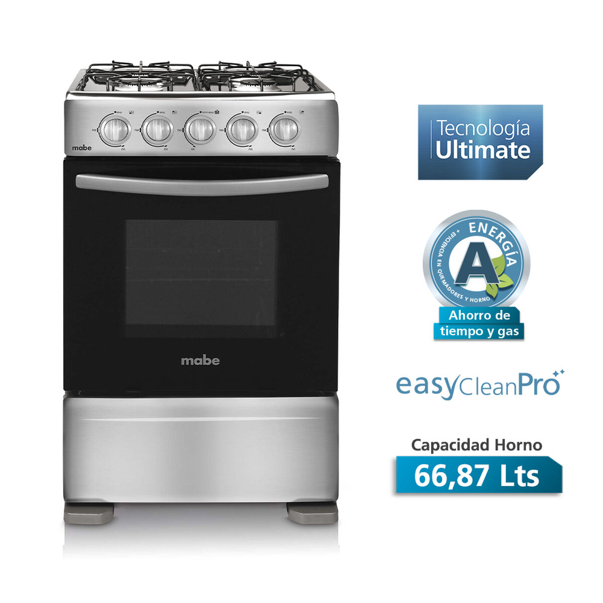 Cocina a Gas Mabe CMC20AXX 4 Quemadores