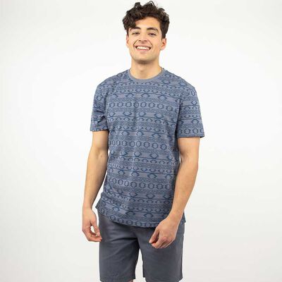 Polera Estampada Manga Corta Hombre Cutback