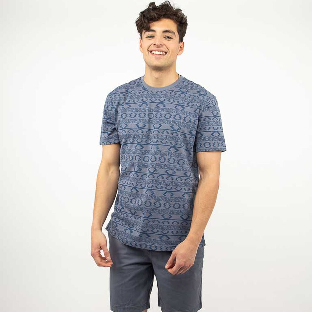 Polera Estampada Manga Corta Hombre Cutback