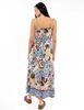 Vestido Maxi Estampado Sin Mangas Mujer Zibel
