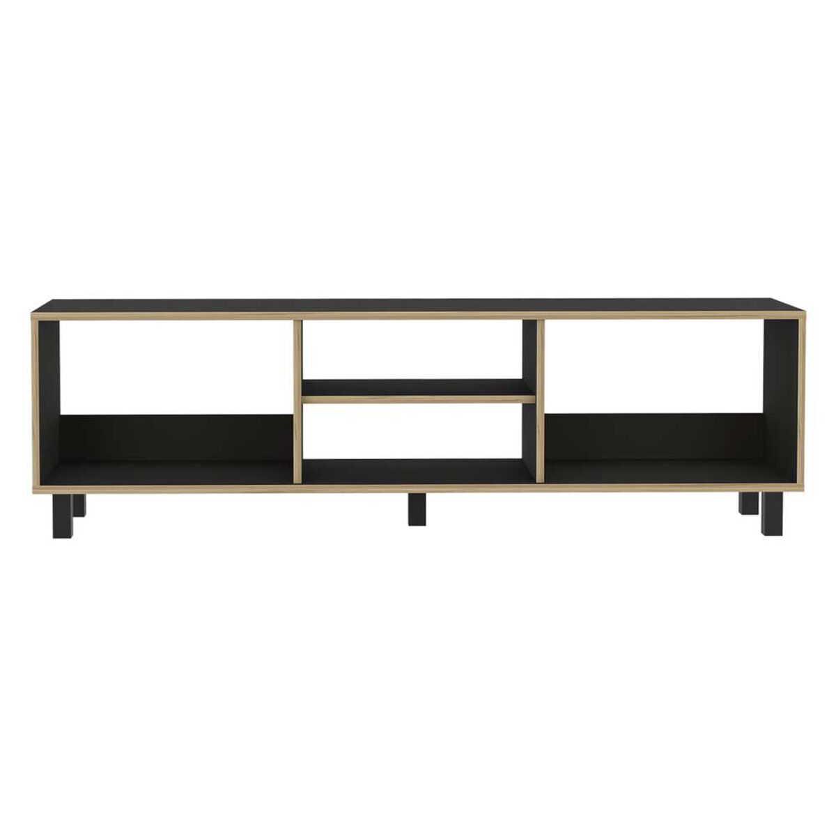 Rack TV TuHome Nomik Texas Negro Hasta 70"