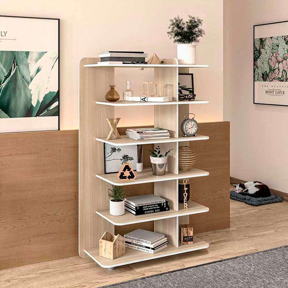 Estante Vekkahome Lis Caf&eacute;