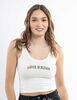 Polera Crop Sin Mangas Mujer Icono