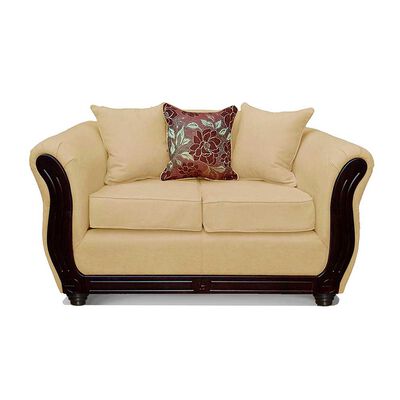 Imagen 1 del producto Sofá Elegant Detail Girona 2 Cuerpos Tela Beige