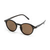 Lentes de Sol B+D Round Black Solid Brown
