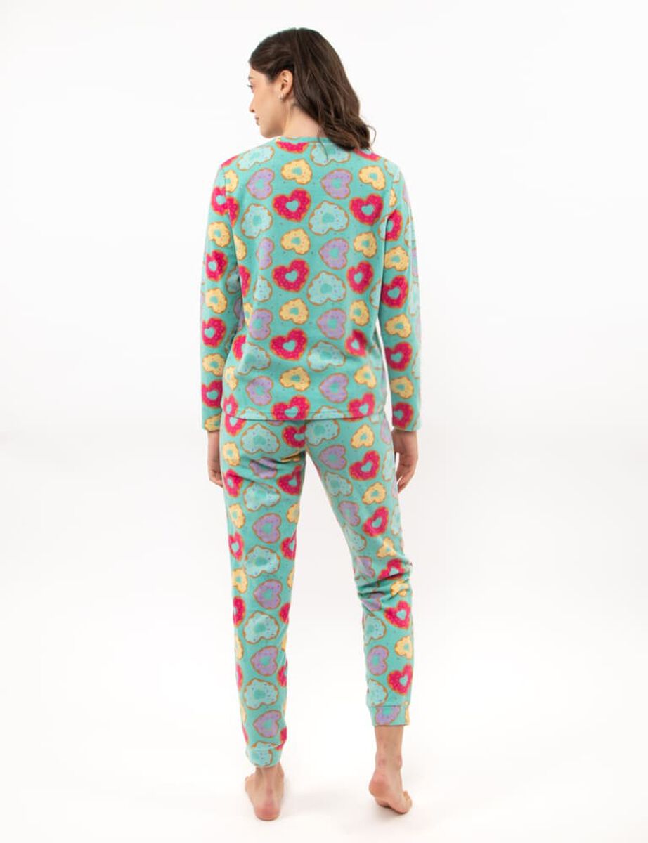 Pijama Manga Larga Mujer Icono