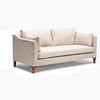 Sofá Barra Design Grecia 3 Cuerpos Beige