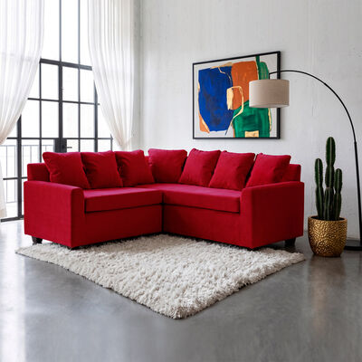 LATAM HOME Seccional Latam Home Lucca 3 Cuerpos Burdeo