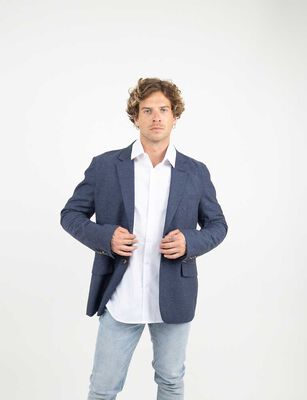 Imagen 1 del producto Vestón Recto Hombre Zibel Azul