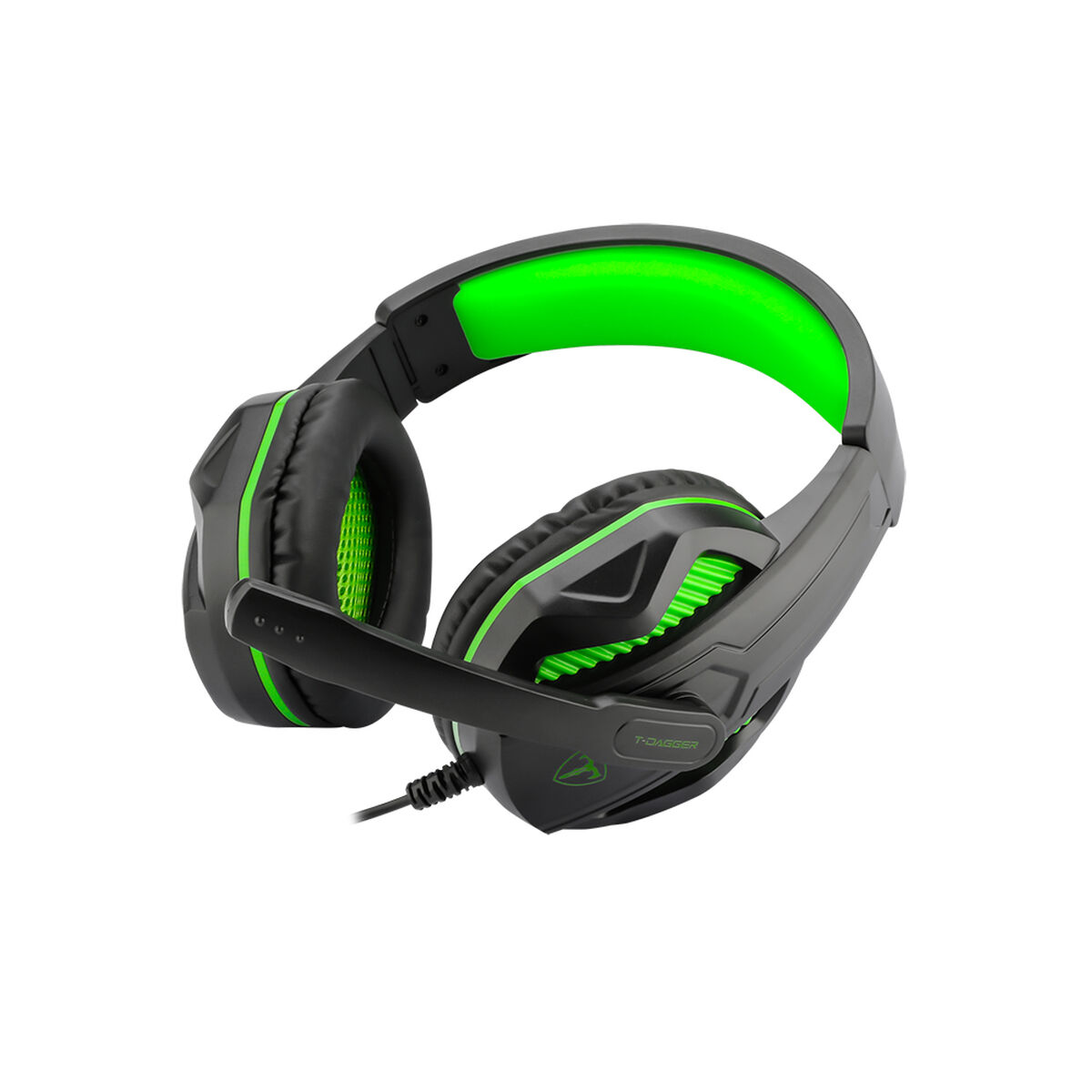 Audífonos Gamer T-Dagger TRGH100 Cook Negros