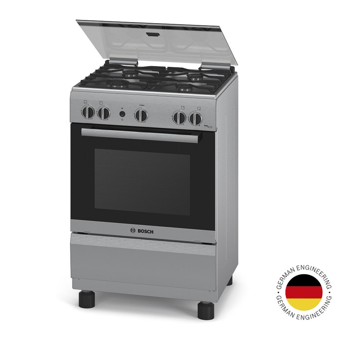 Cocina a Gas Bosch HSG14I21SE 4 Quemadores