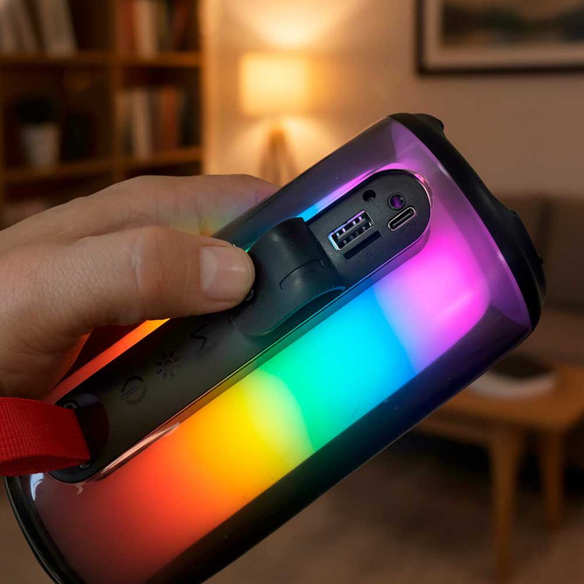 Parlante Port&aacute;til MLAB 9677 Bluetooth Negro