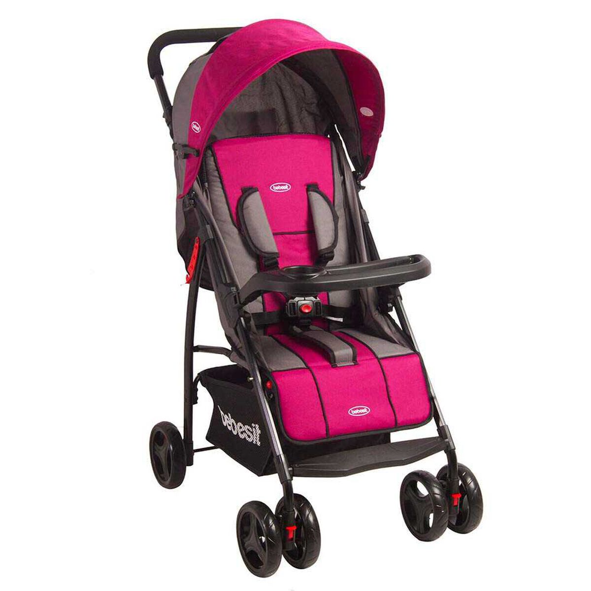 Coche Travel System Bebe Summer Rosado Bebesit