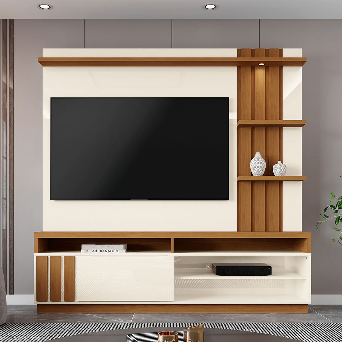 Home TV Vekkahome Mariana 55" Pulgadas Blanco
