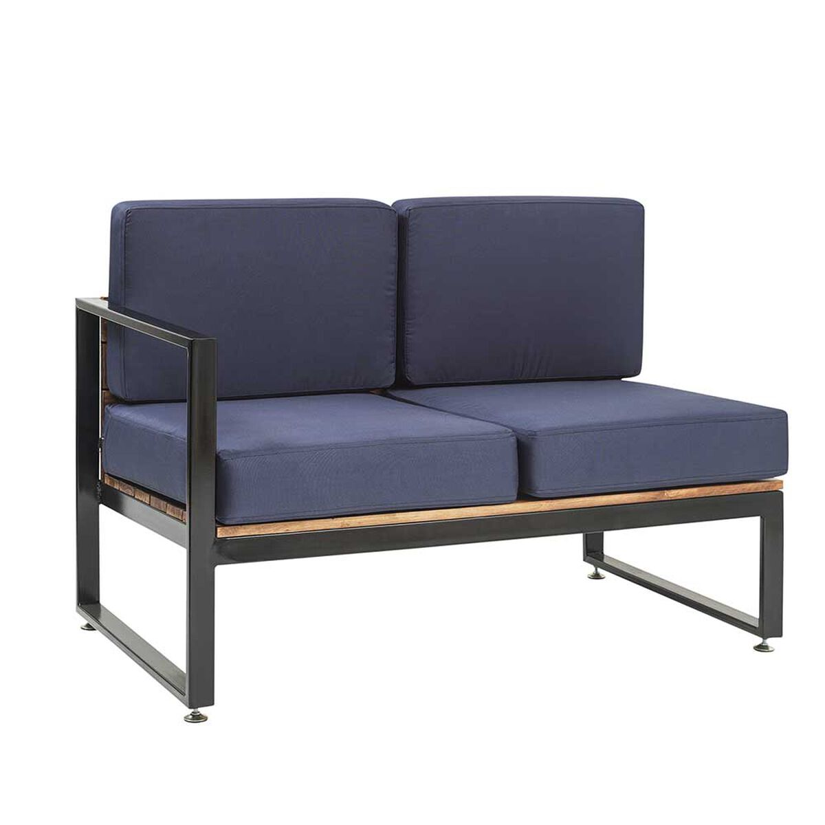 Sofá Seccional para Terraza Innovamuebles Arrayán 5 Cuerpos Azul 