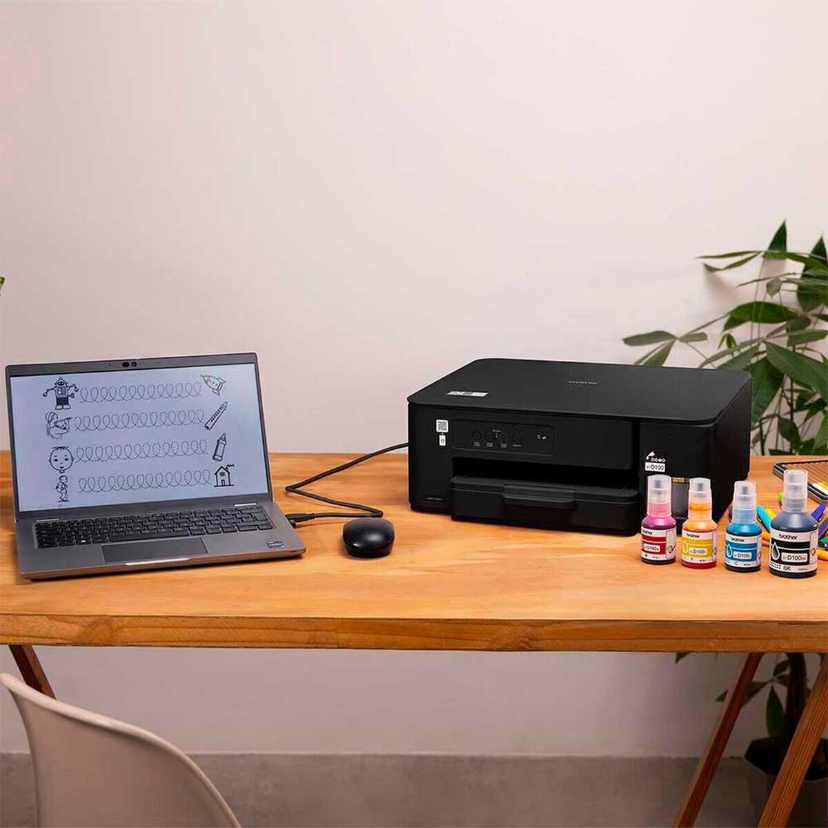 Multifuncional Brother Tinta Continua DCPT230