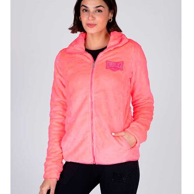 Chaqueta Deportiva Mujer Everlast Berenjena, Berry Fluor, Fucsia, Negro, Tostado