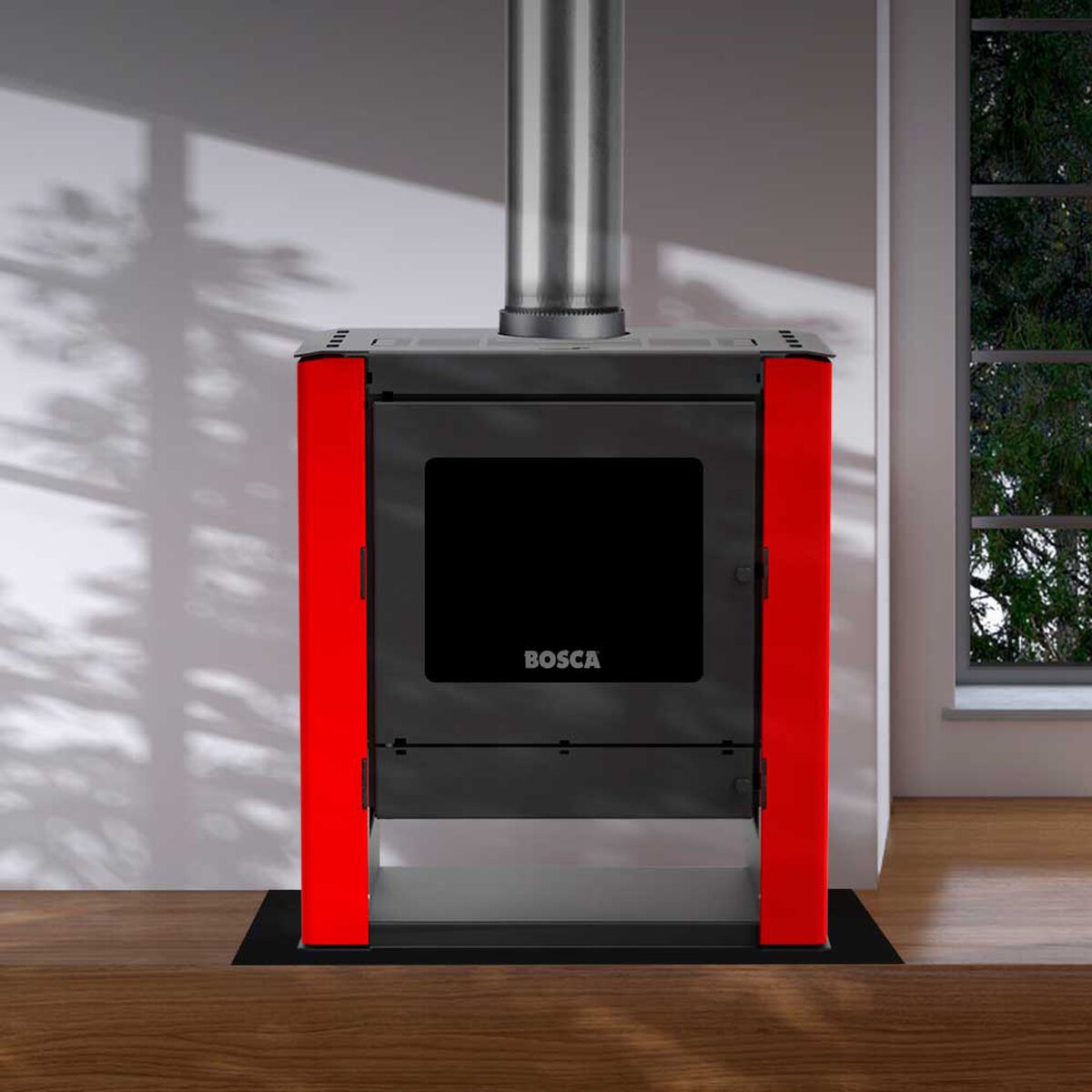 Calefactor Bosca Gold Rojo 12,2 kW/hr 