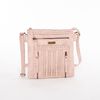 Cartera Cross Bag Mujer Rosa Eco Cuero Portman Club