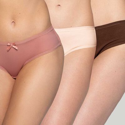 Pack 3 Unidades Culotte Mujer Intime