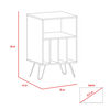 Mueble Funcional  TuHome Vassel Miel/Plomo