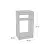 Cama Europea Celta Base Dividida 2 Plazas Black Soul + Respaldo + 2 Veladores Alba White