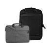 Mochila Notebook Levo Wolf Negra 15,6" + Funda Gris 15,6"