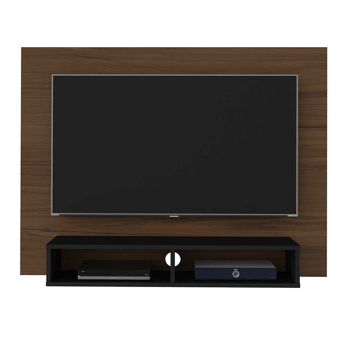 Panel TV Exit Flash Hasta 50" Almendra Negro
