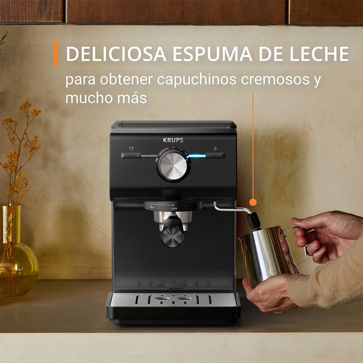 Cafetera Eléctrica Krups Xp381810 2 lts.