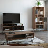 Rack TV Hasta 55" + Biblioteca + Mesa de Centro TuHome Vassel