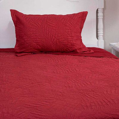 Imagen 2 del producto Quilt Doral 1,5 Plazas Burdeo Bubbly