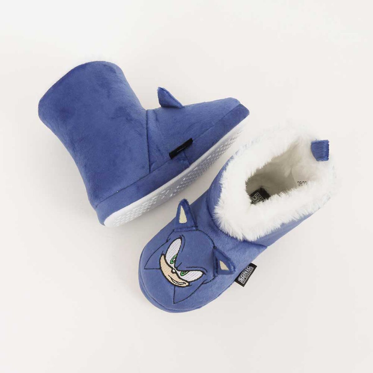 Pantufla Bota Personaje Ni&ntilde;o Sonic
